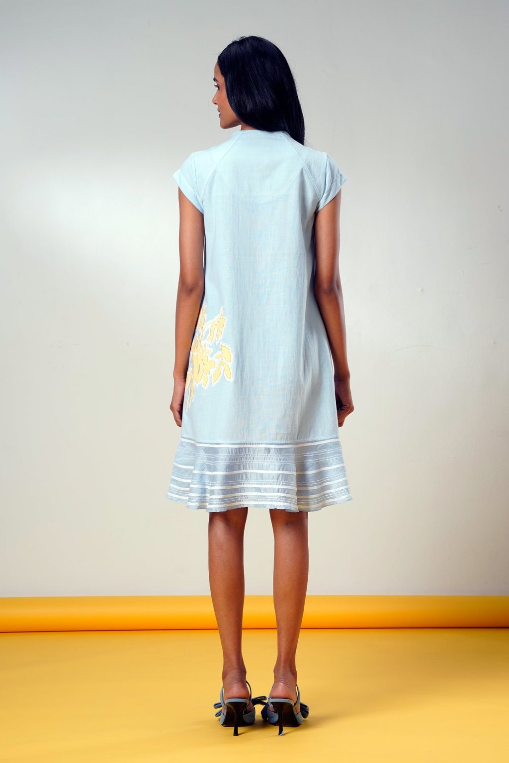 Wintel Soft Fern Short Dress