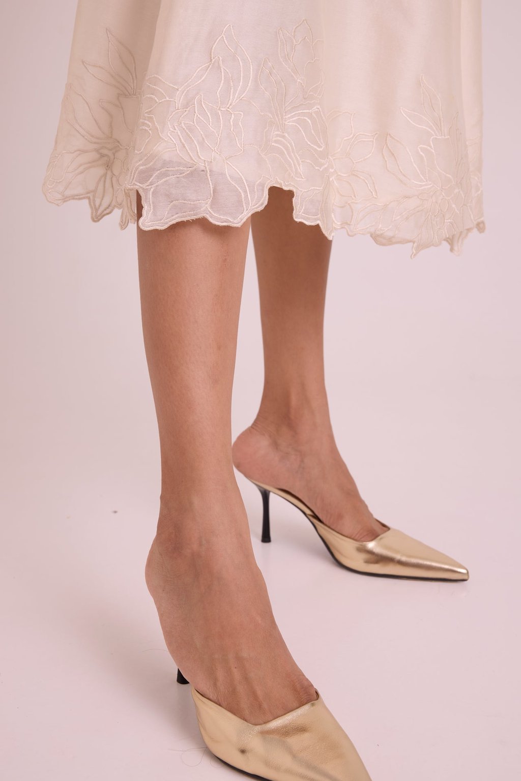 Murphy - Broach Wrap Top & Duchess Skirt