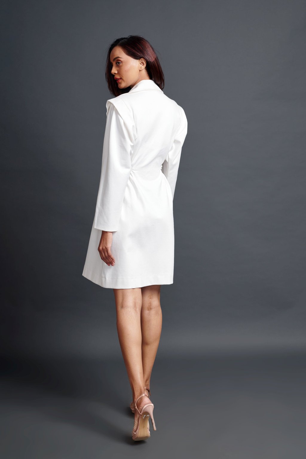 Jacket Dress with Belt