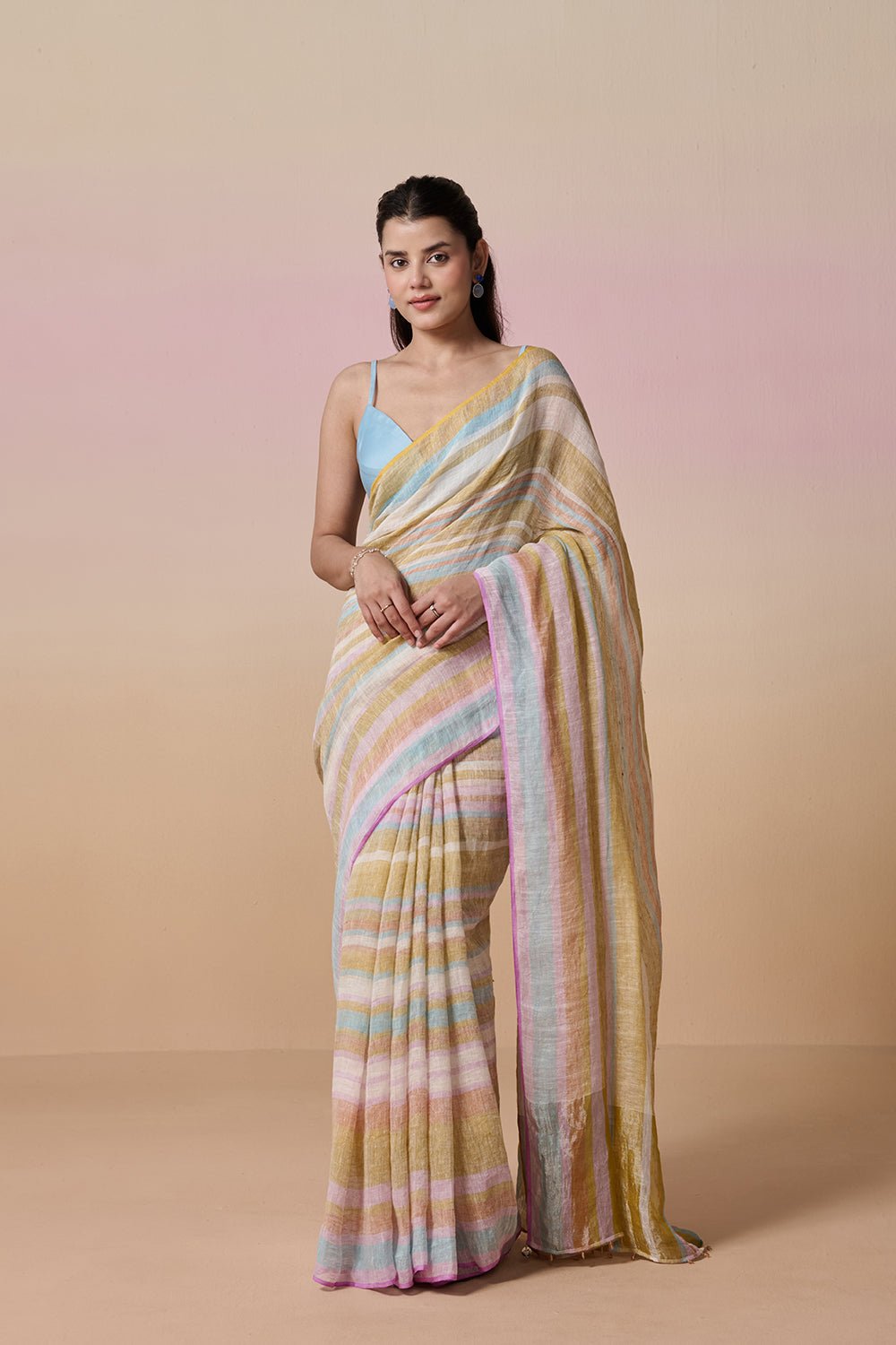 Tarana- Olive, Ivory & Mustard