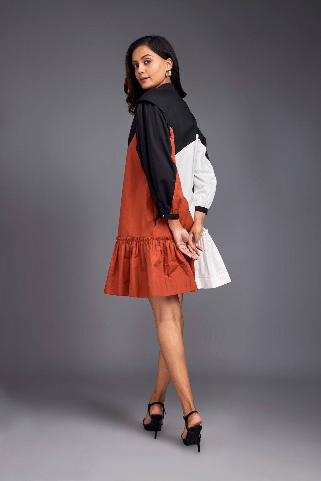 Block Short Dress