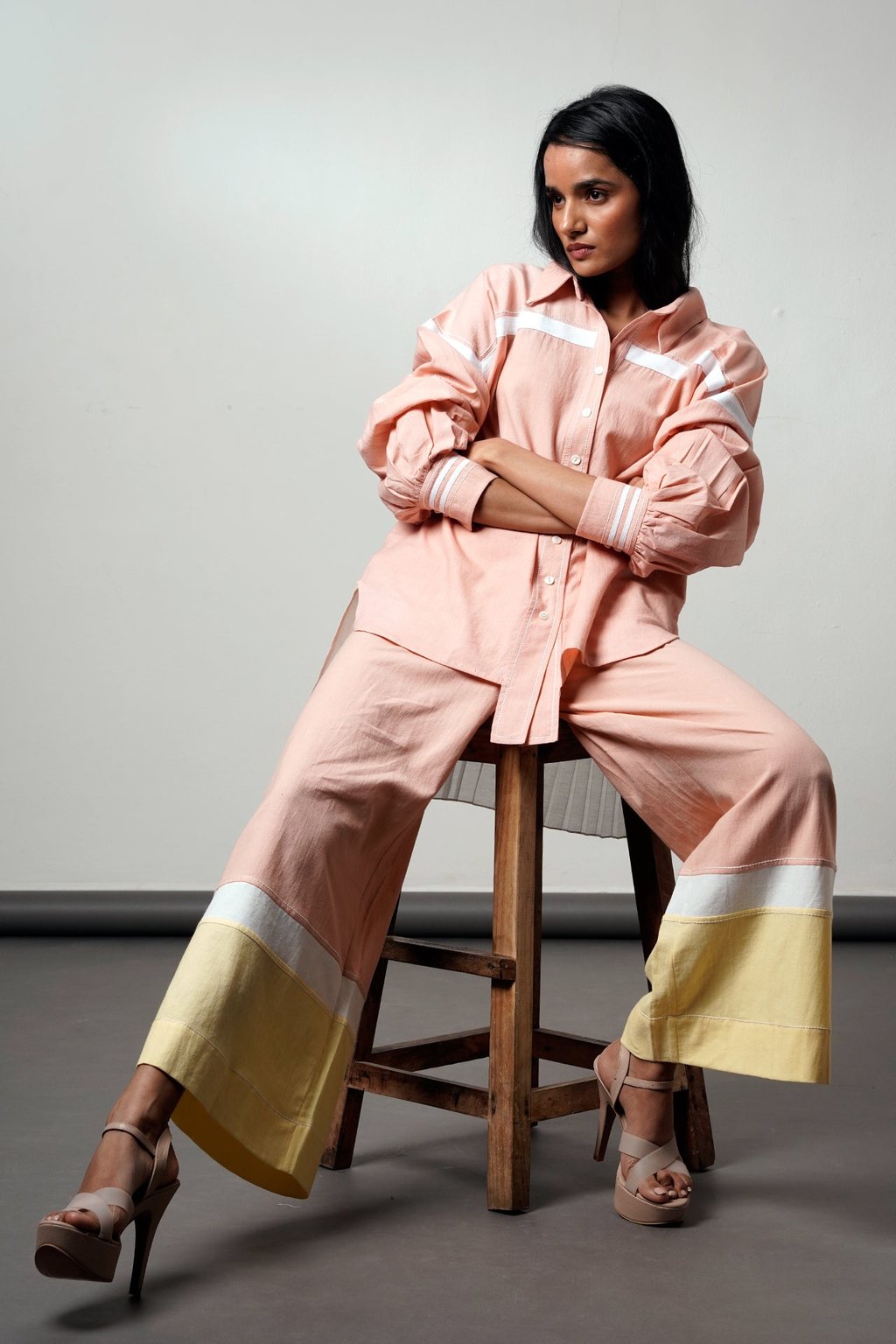 Bellona Set - The Fluted Shirt, Pants