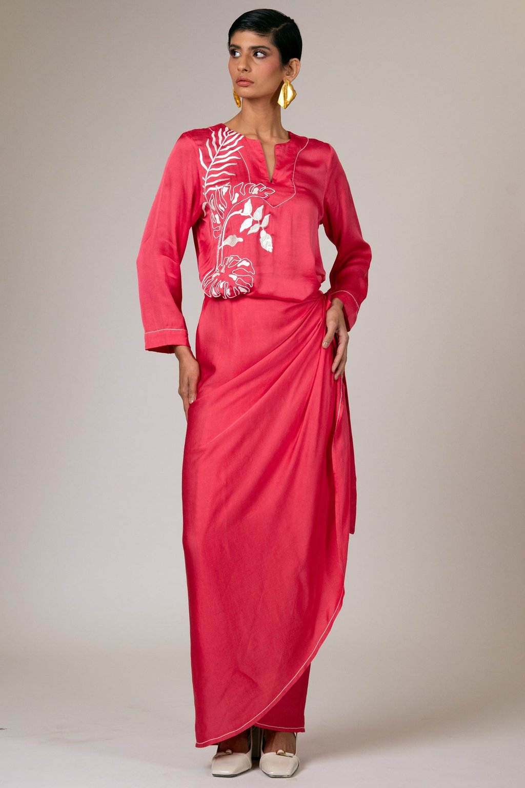 Pahi - Wrap-Around Kimono Dress