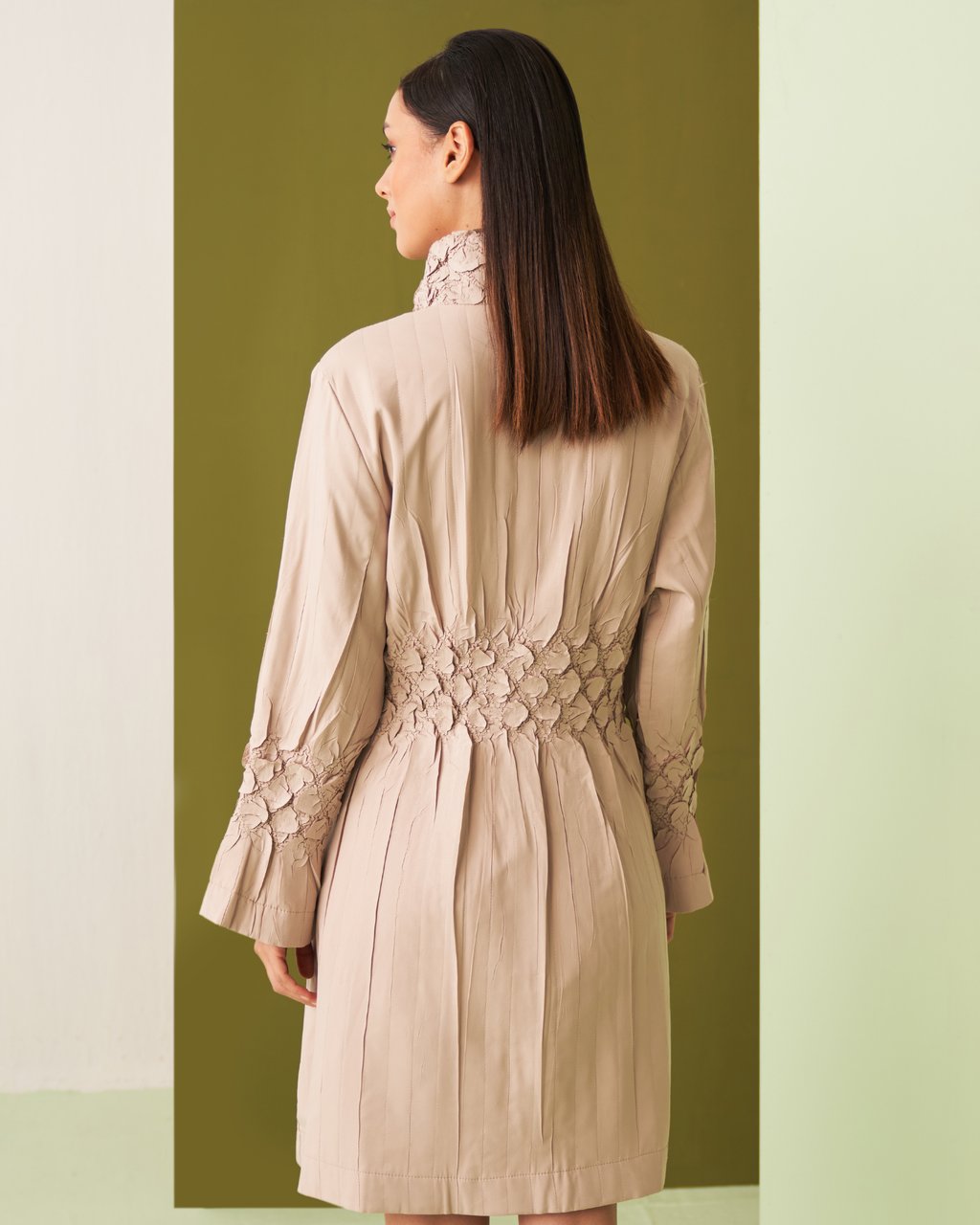 Nime Trench Dress