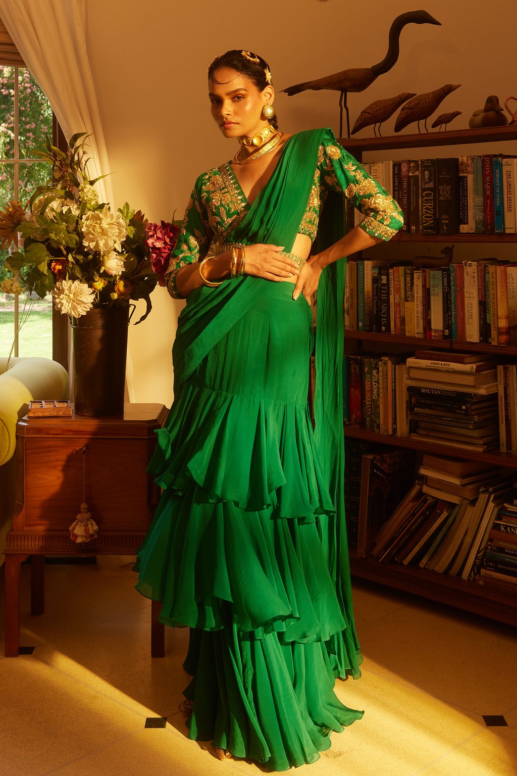 Helen Saree Set