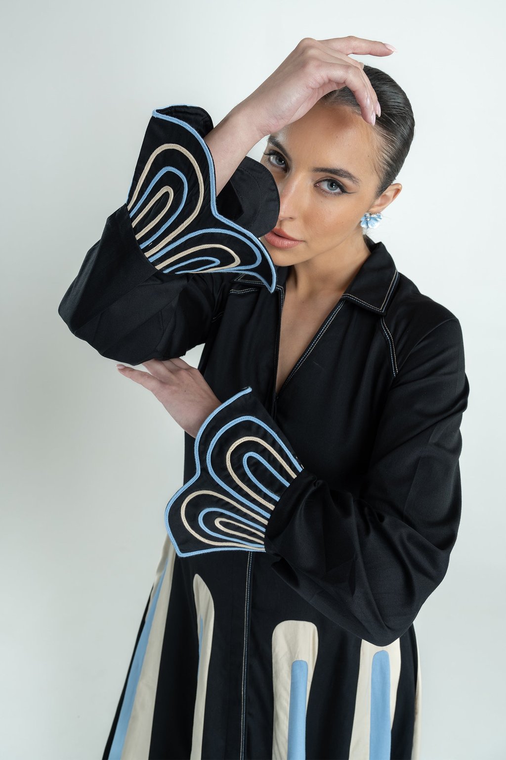 Nerissa Dress Long Black Gcc