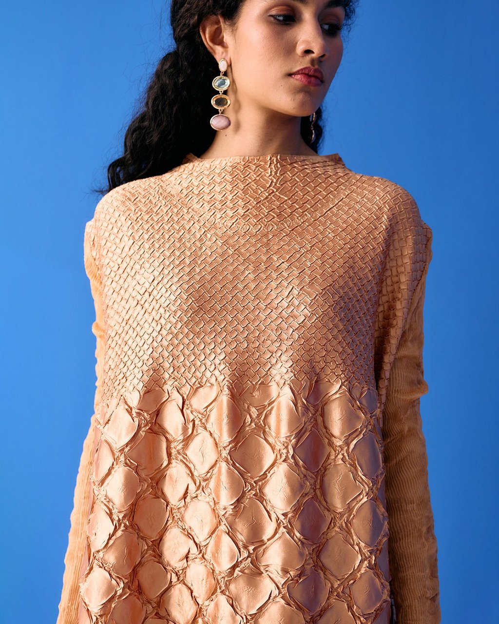 Mermaid Textured Dress