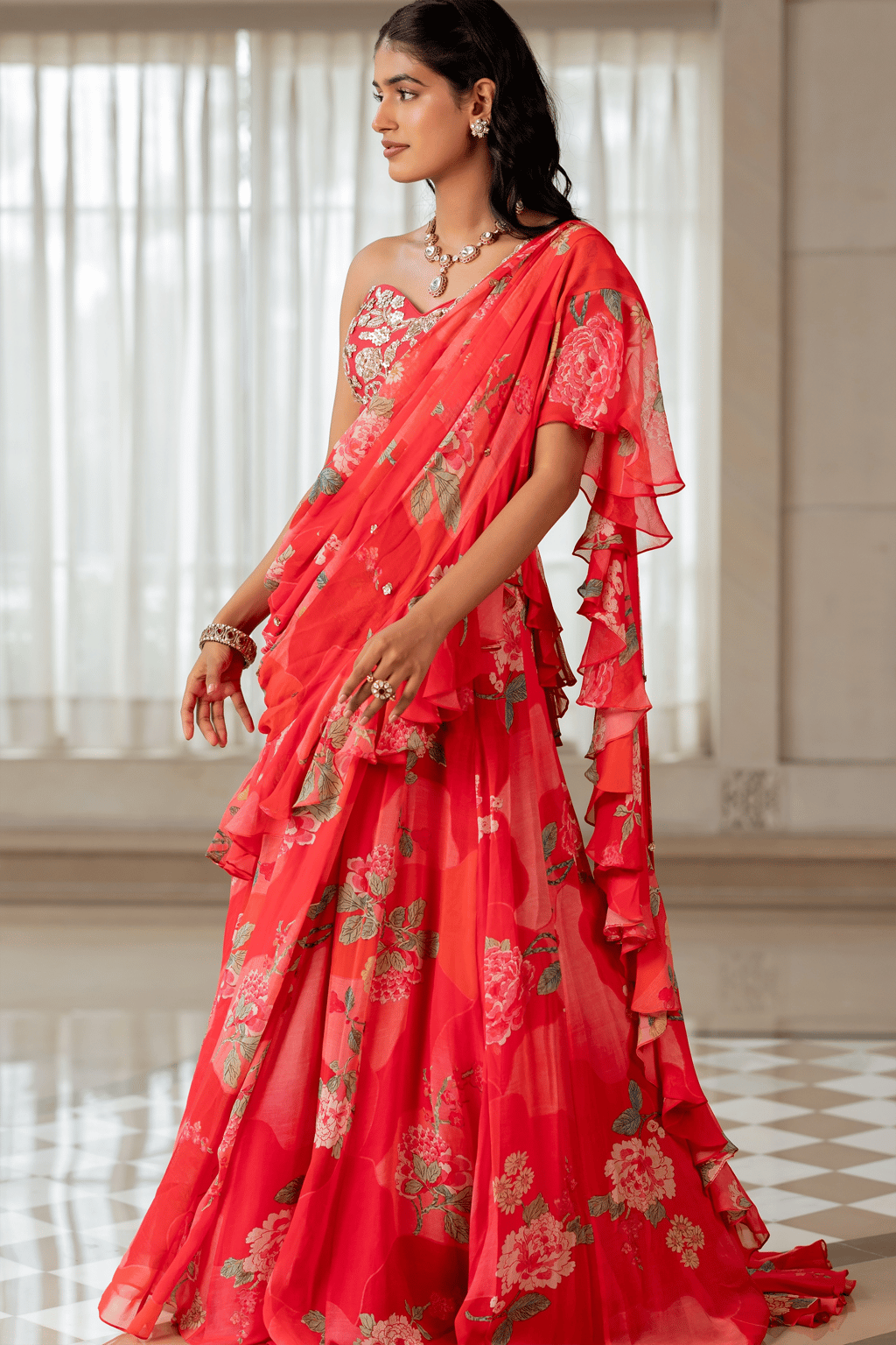 Tatiana Saree Set