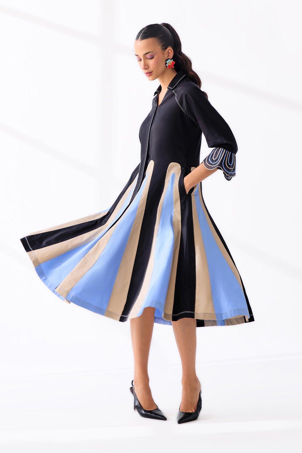 Nerissa Dress Black