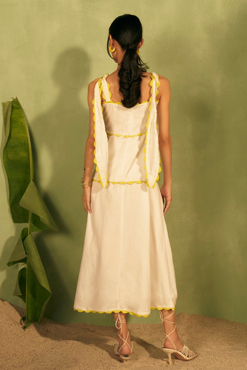 Bird Paradise Midi Dress