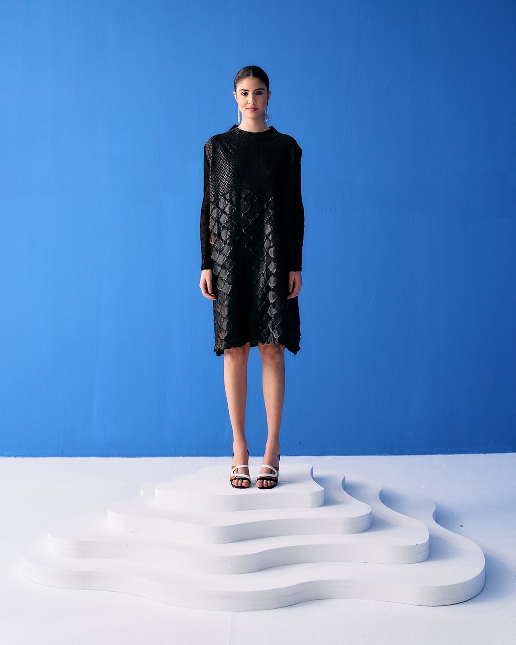 Mermaid Textured Dress