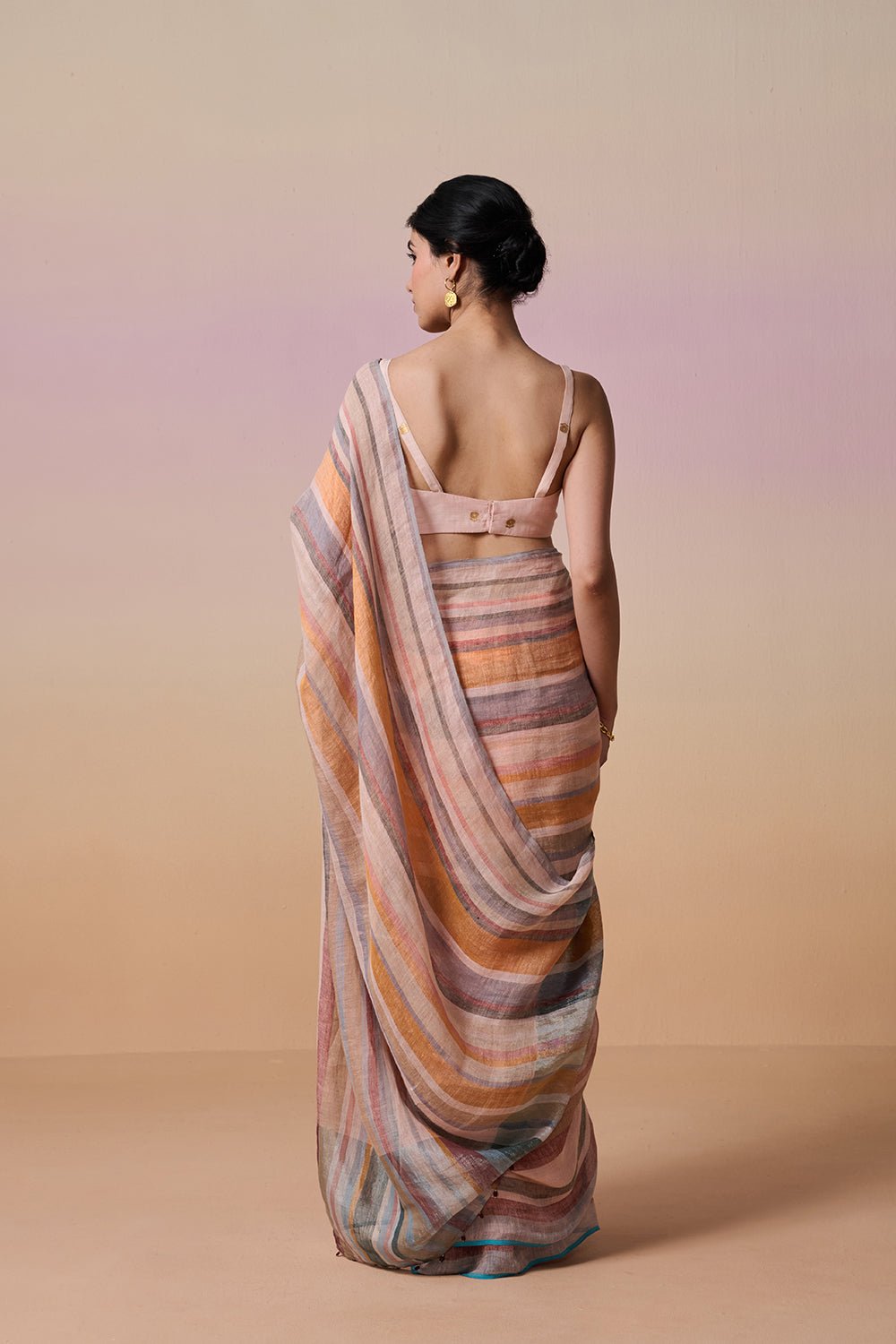 Tarana - Blue, Orange & Rust