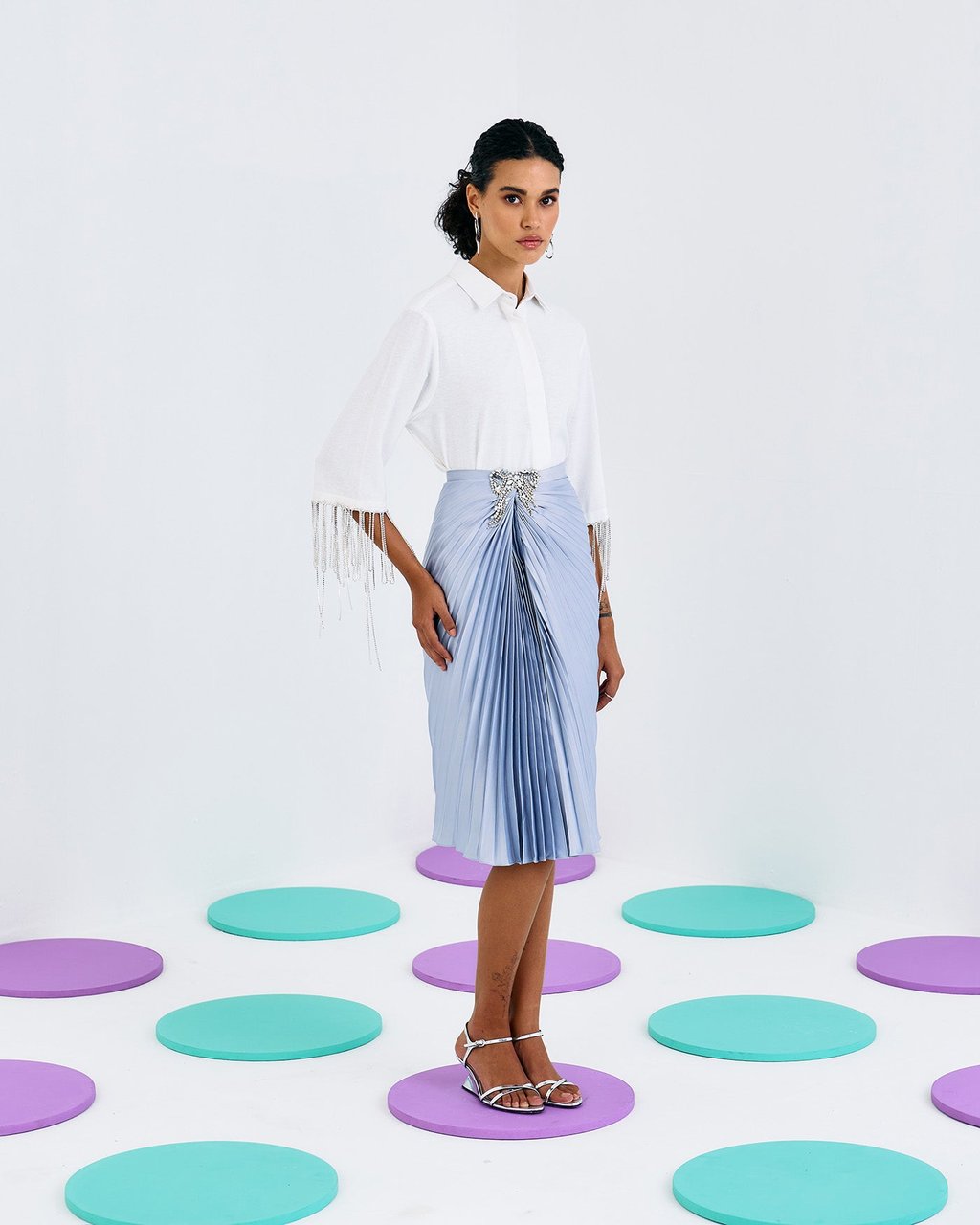Forever Pleated Skirt