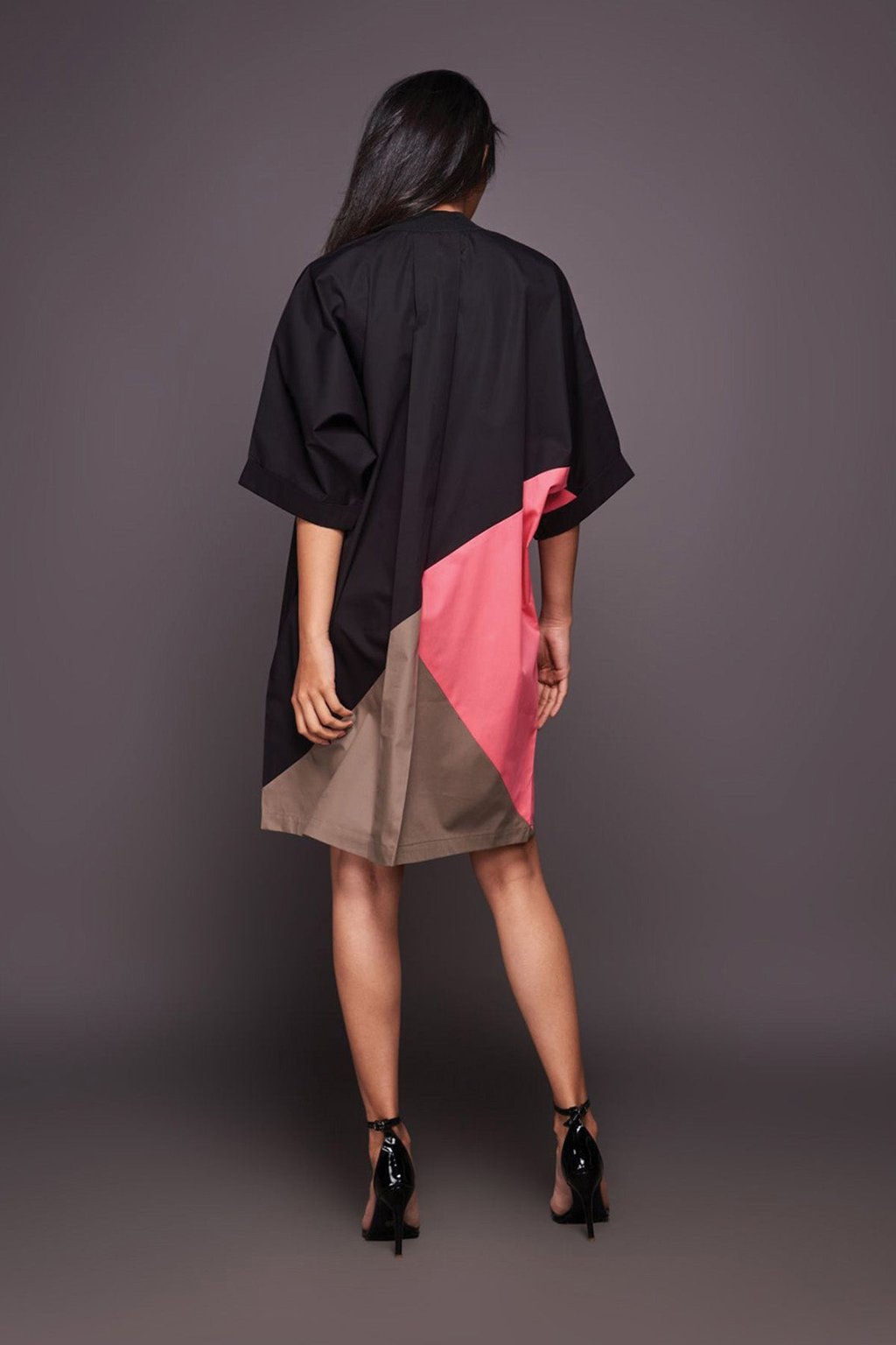 Colourblock Shift Dress
