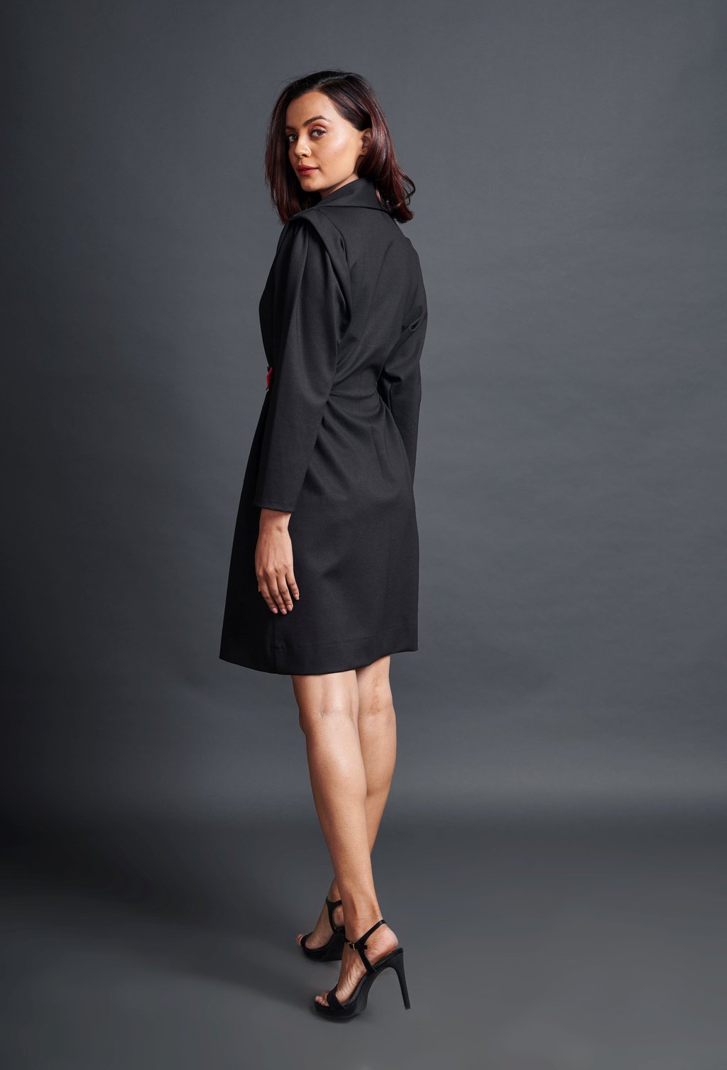 Jacket Dress with Belt