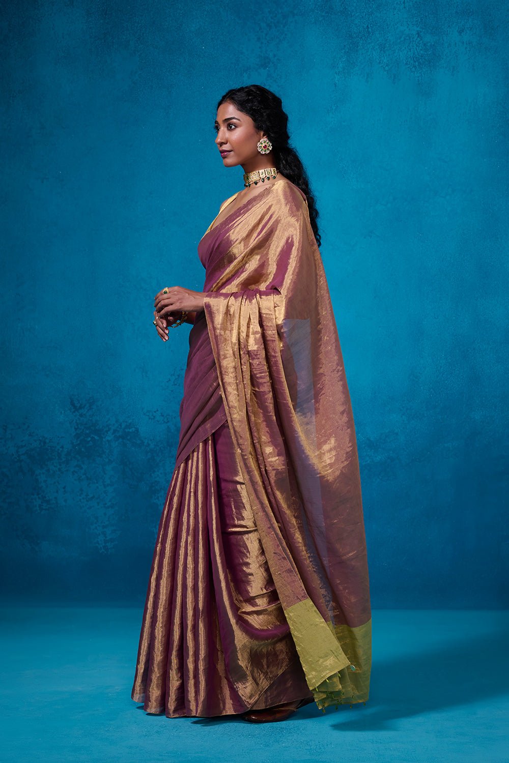 Yagana with Blouse Fabric