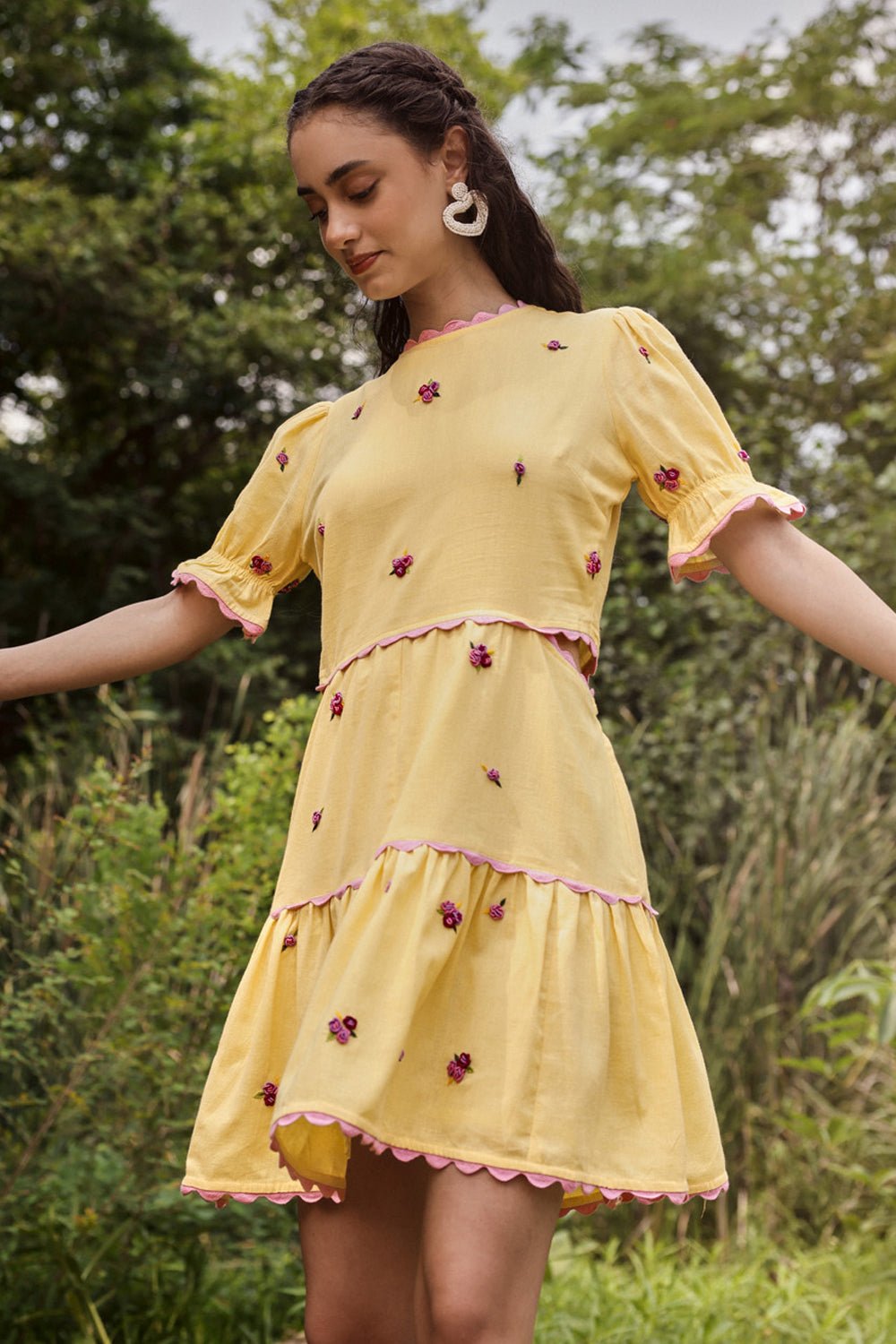 The French Knot Mini Dress