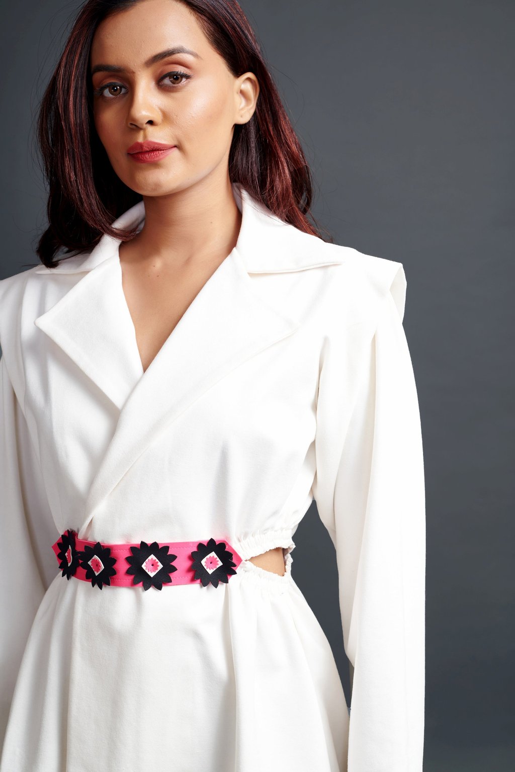 Jacket Dress with Belt