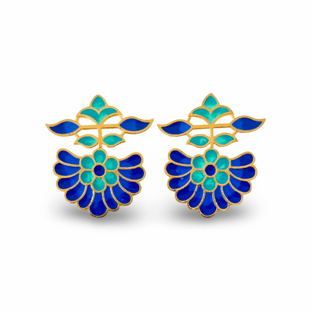 Royal Bloom Pearl Studs