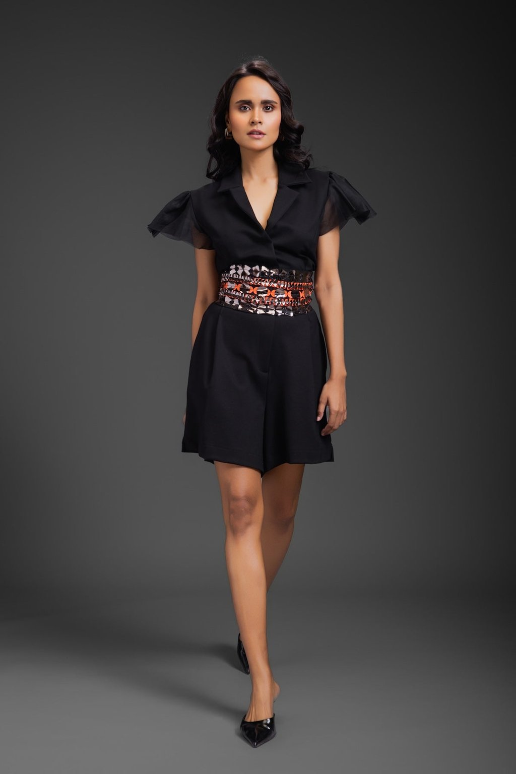 Playsuit with Belt