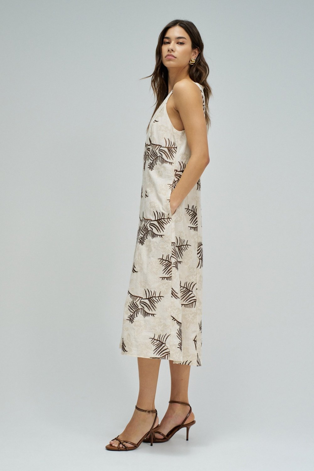 A-Line Dress All-Overall Texture