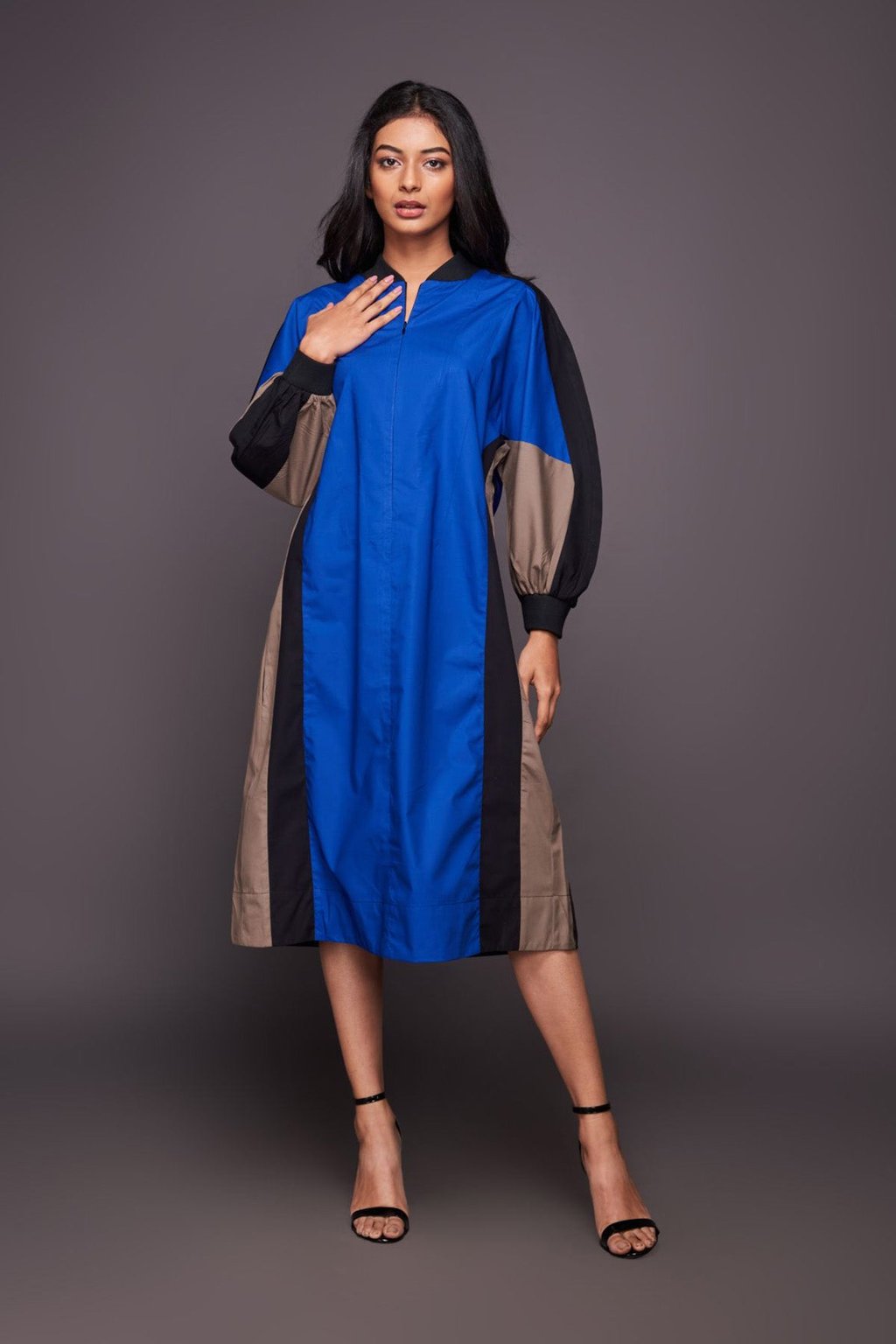 Waist Tapered Dress