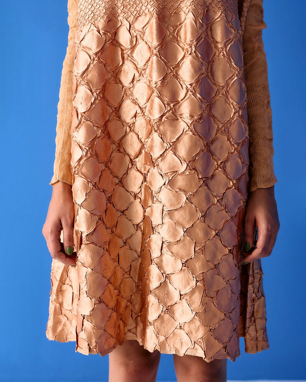Mermaid Textured Dress