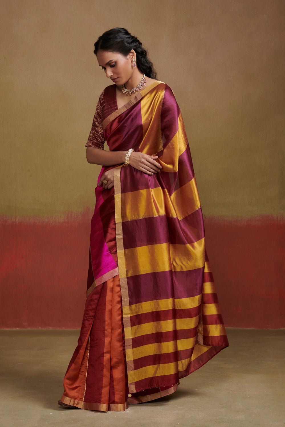Samyukta with Blouse Fabric
