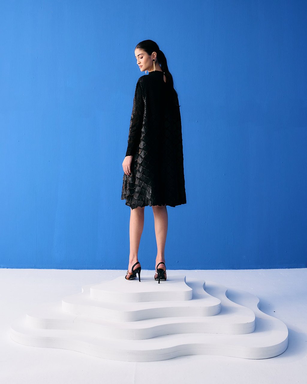 Mermaid Textured Dress
