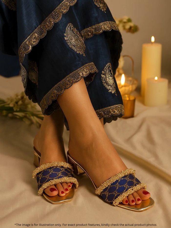 Adhika Purple (Slider Heel)