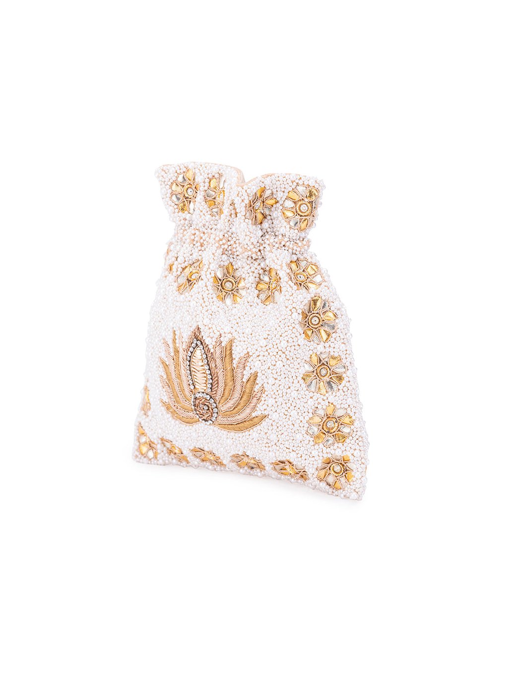 Lotus Pearl (Potli Bag)