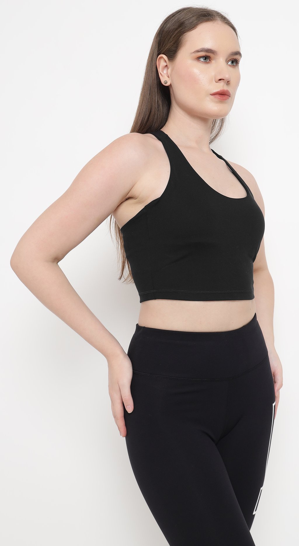 Solid Color Sports Bra