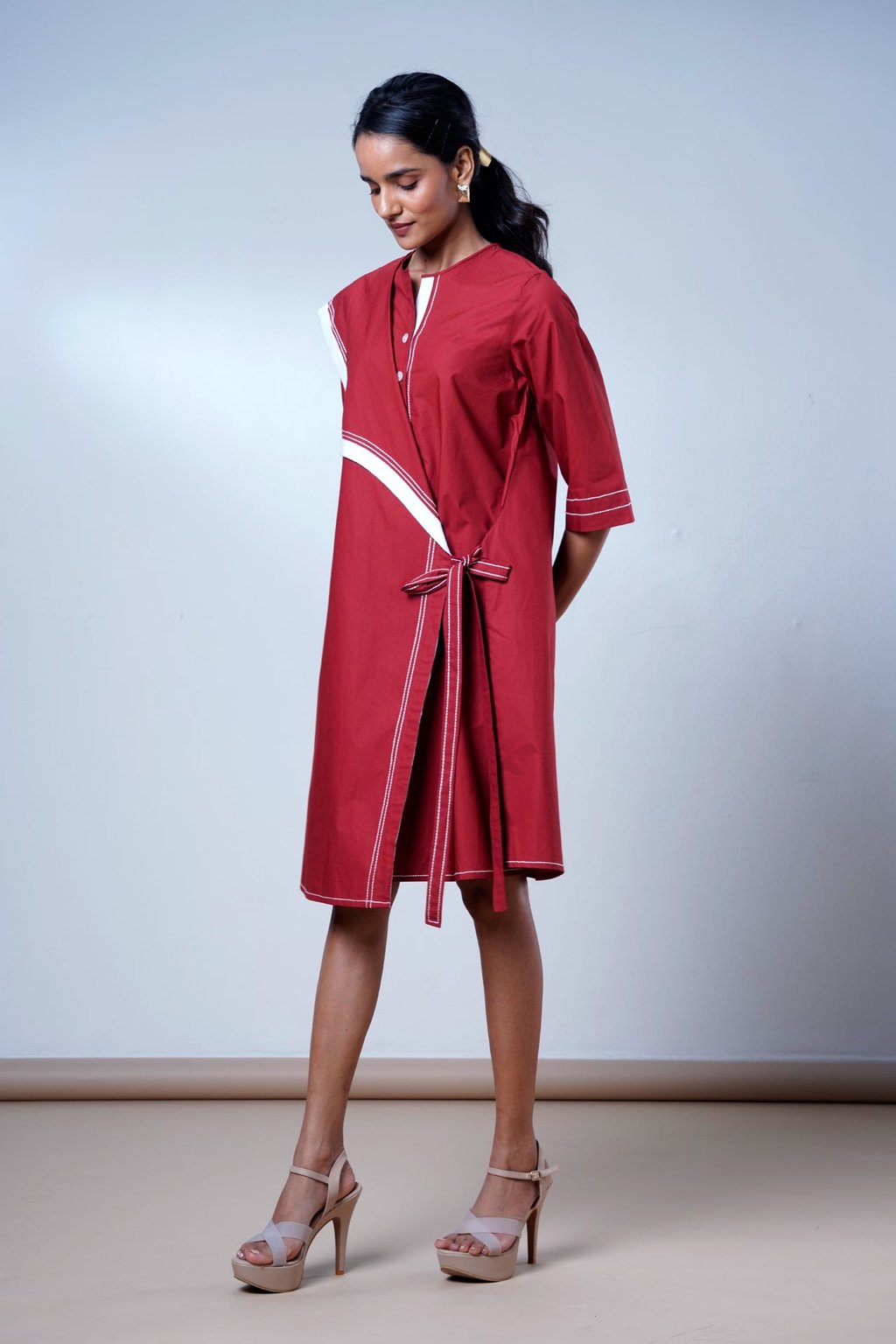 Brick Aster –  Modern Angle Dress