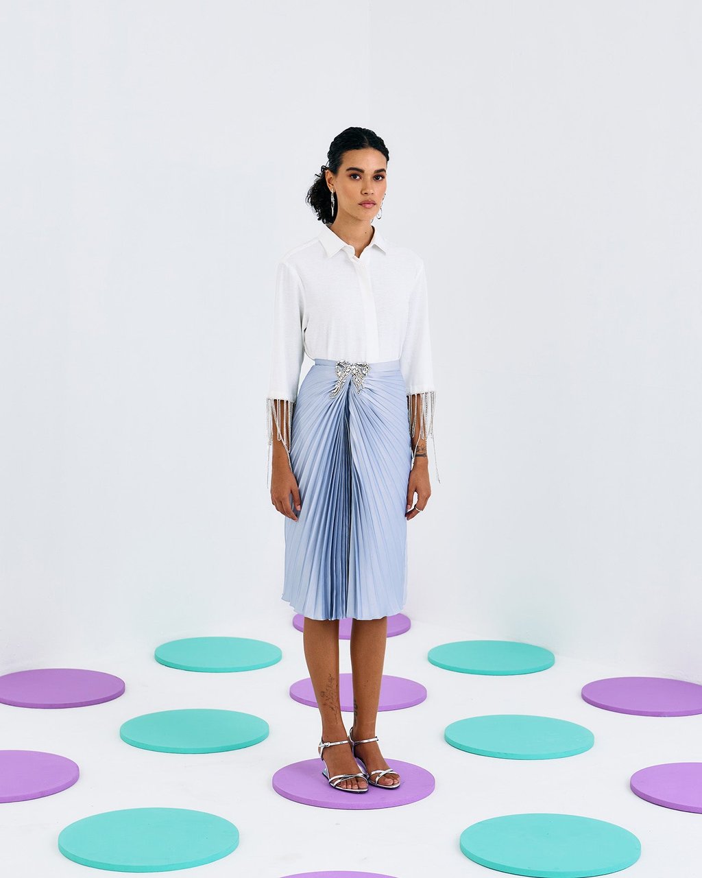 Forever Pleated Skirt