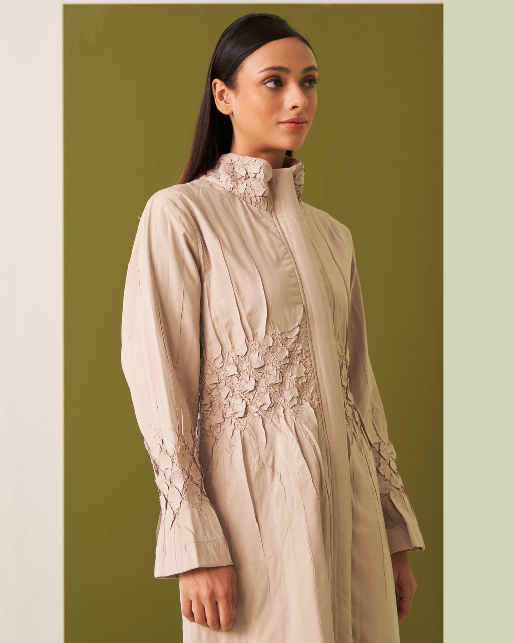 Nime Trench Dress