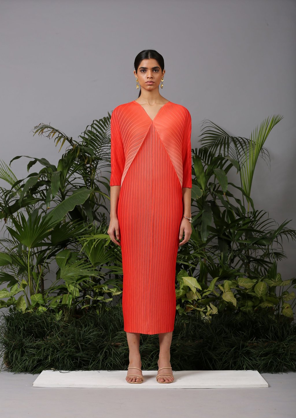 Ombre Kaftan Dress