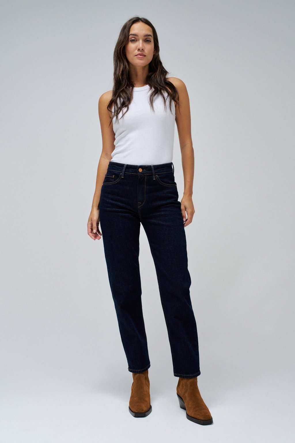 True Fit Cropped Slim Denim