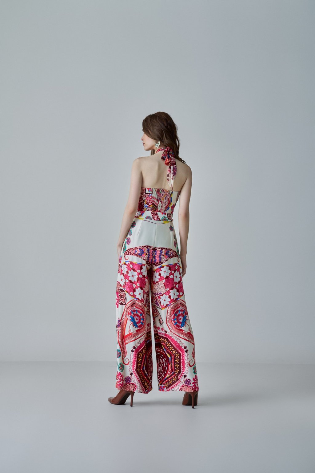 Alexa Jumpsuit Ivory/Multi