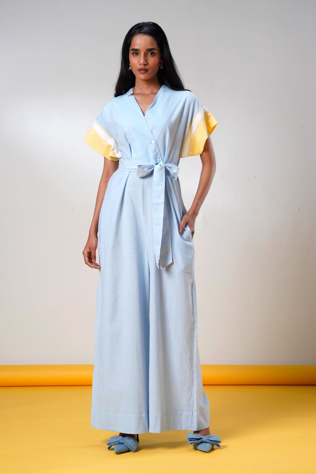 Kaito Blue Whisper Jumpsuit