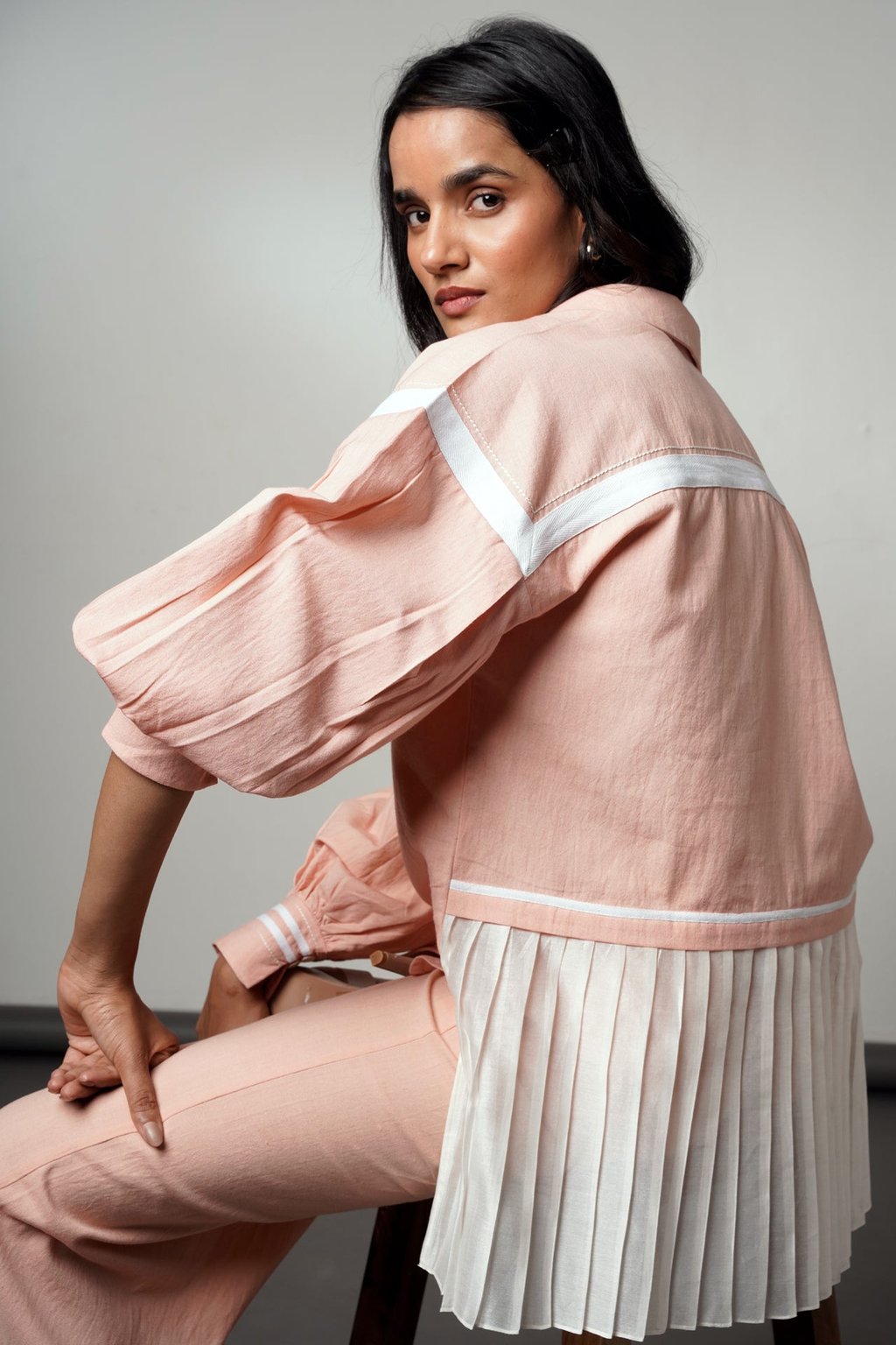Bellona Set - The Fluted Shirt, Pants