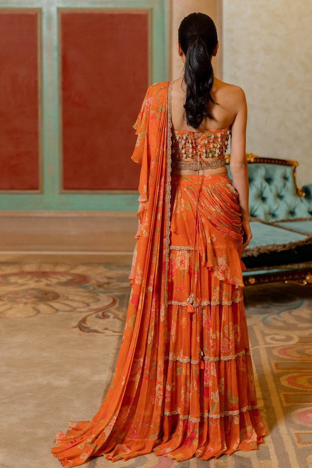 Zaisha Saree Set
