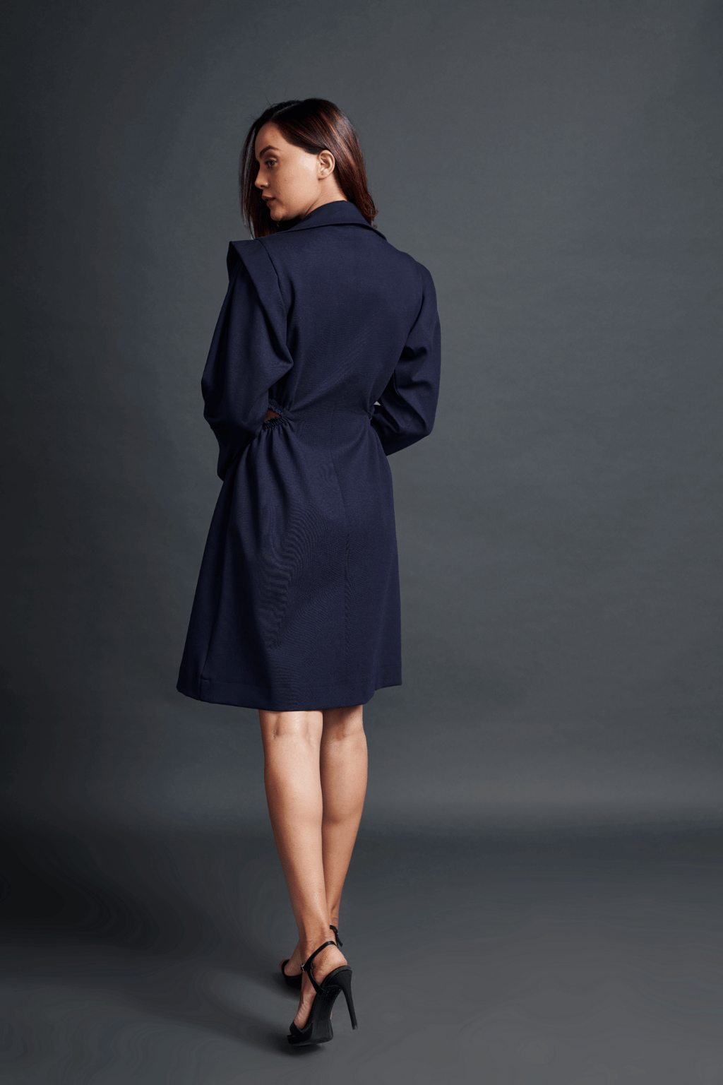 Jacket Dress with Belt