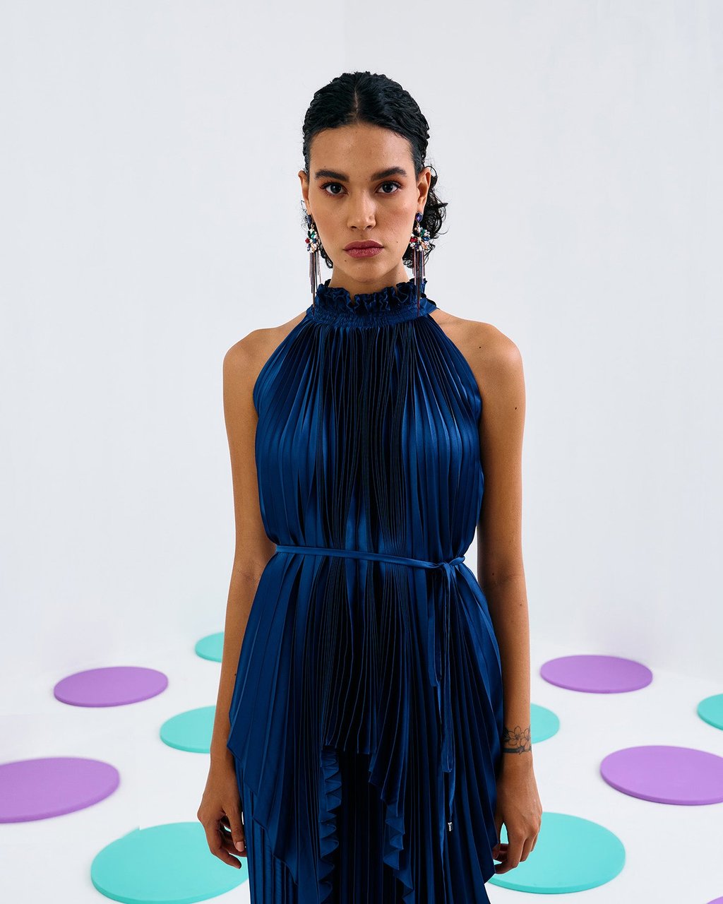 Pleated Mermaid Skirt