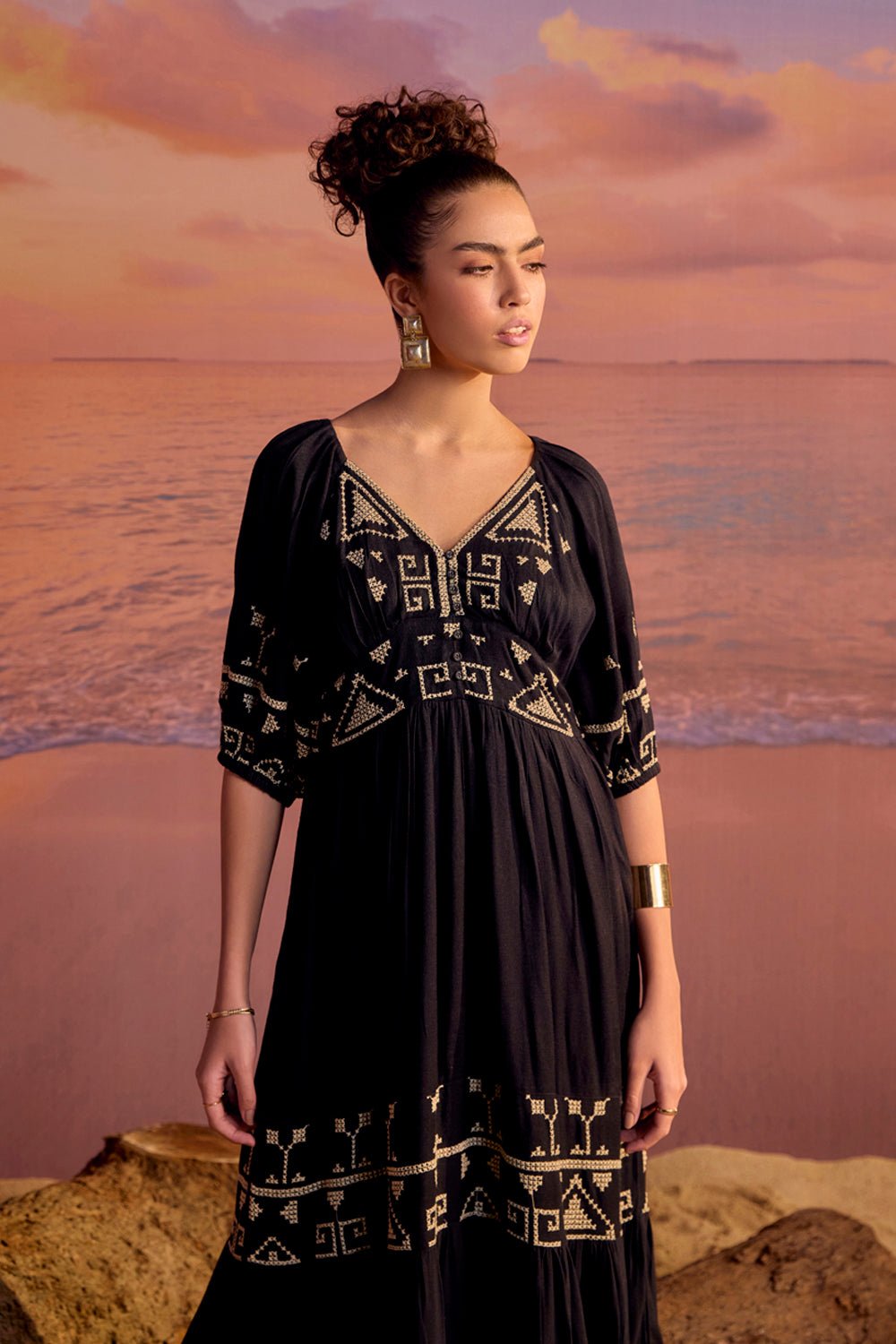 The Kalie Flowy Maxi Dress