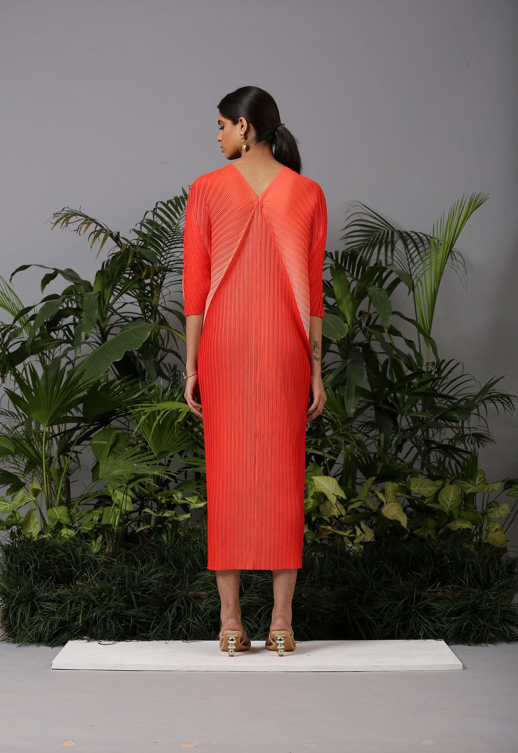 Ombre Kaftan Dress