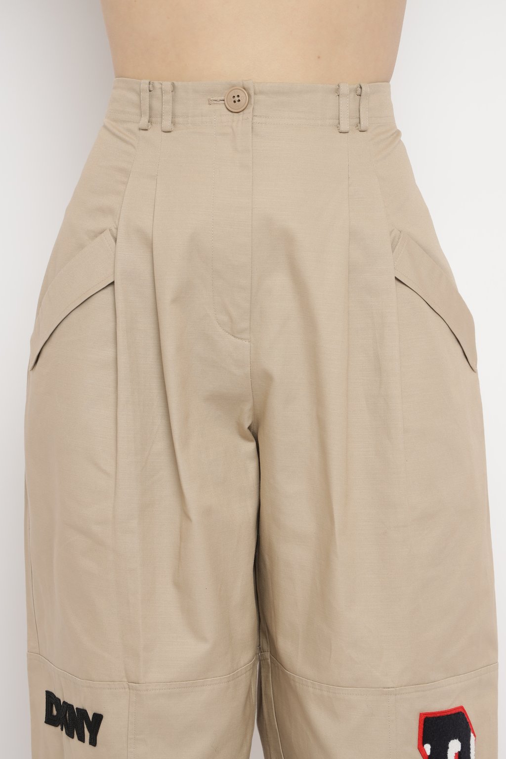 Heart of Ny Trousers with Patch & Embroidery