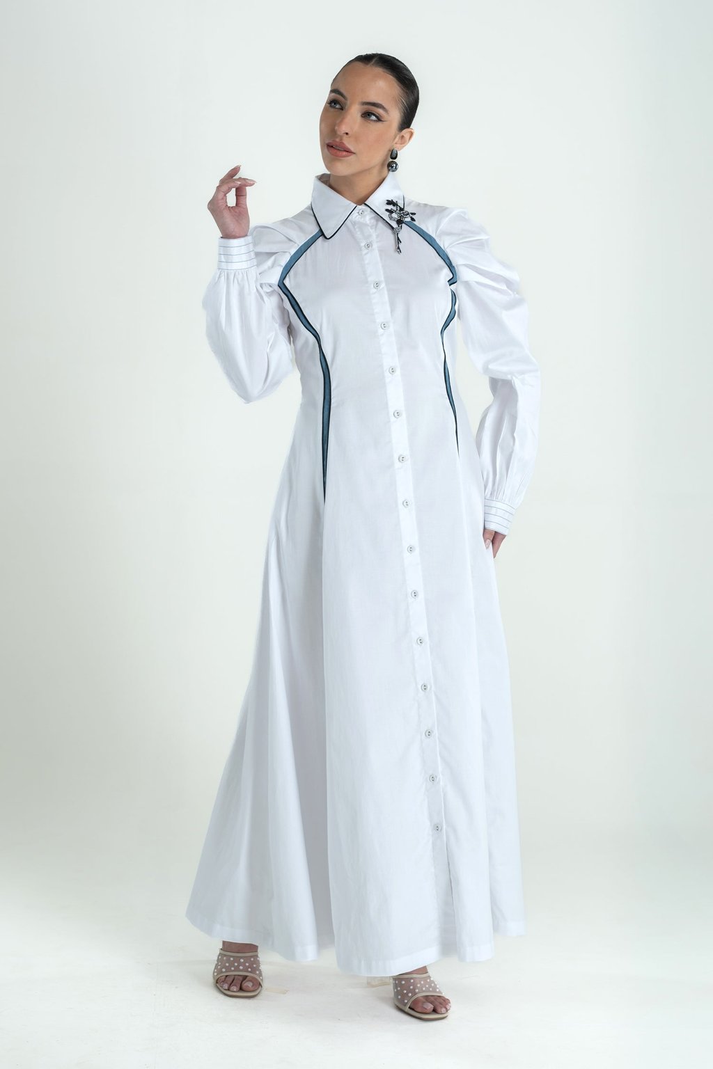 Bloomy Dress Long  Gcc