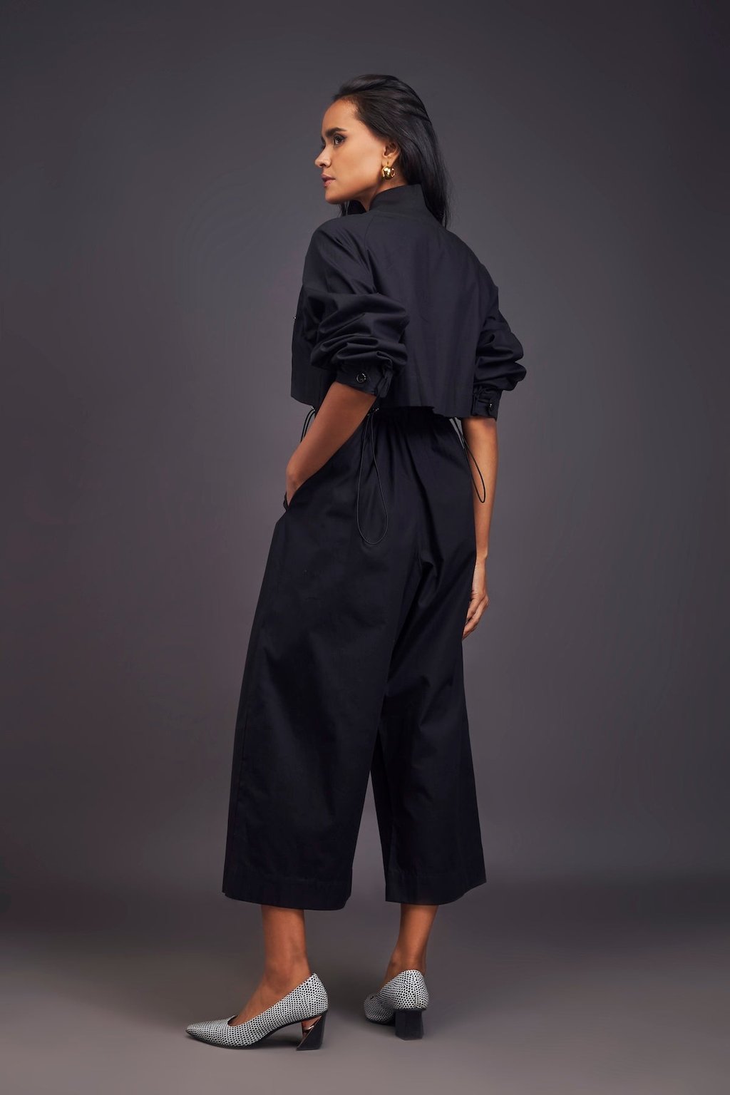 Utility Jumpsuit with Badges