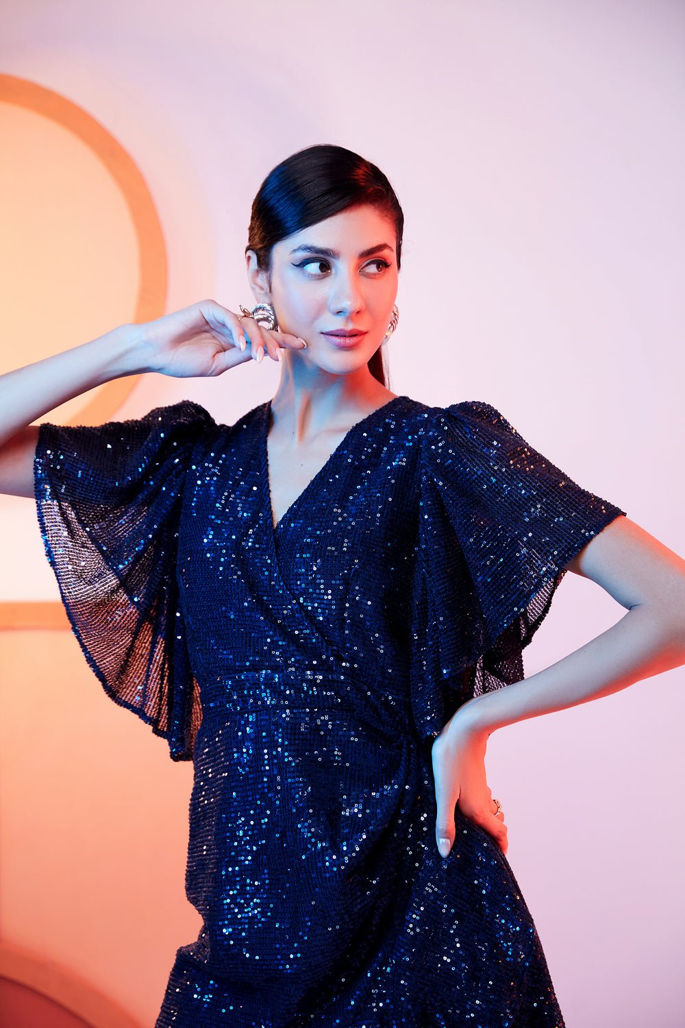 Flattering Sequin Dress