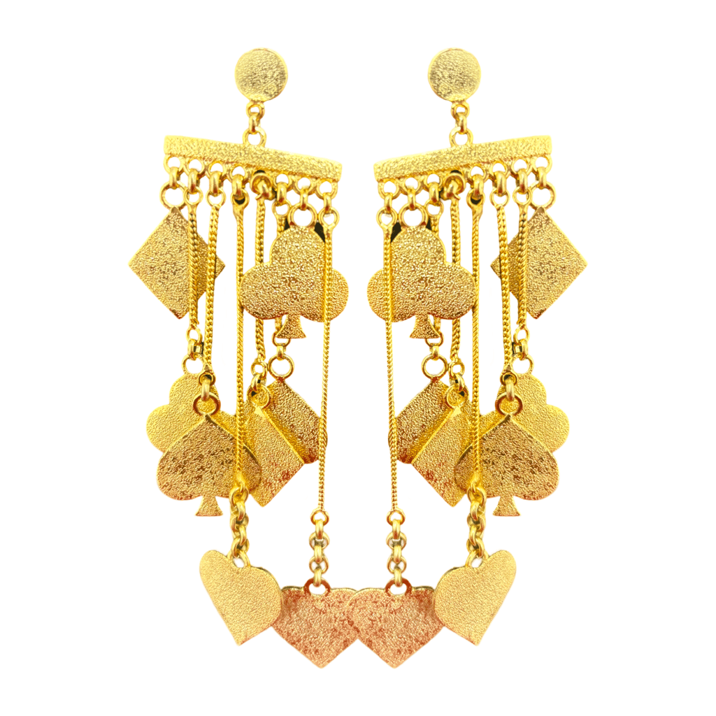 Jashn Earrings All Gold